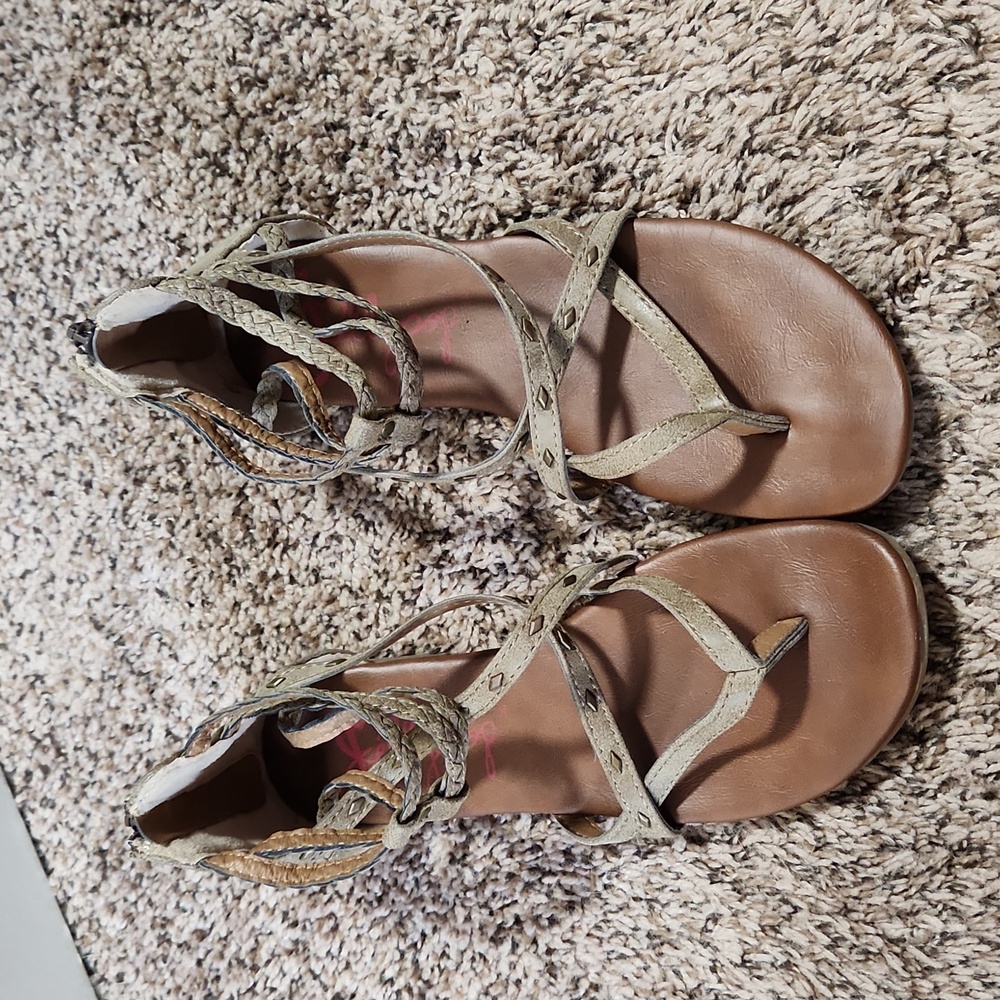 Tan Jellypop Sandals